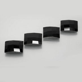 Spinel Gemstones in 9.6 x 7.6 mm Size for Sale, Spinel Stones in Schorl Color