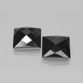 8.3ct Square Rose-Cut Black Spinel Gem for sale 8.3ct Square Rose-Cut Black Spinel Gem (ID: 381369)
