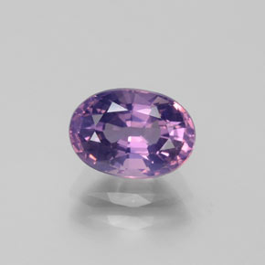 Violeta rosado Espinela Gema - 1.4ct Forma ovalada (ID: 382490)