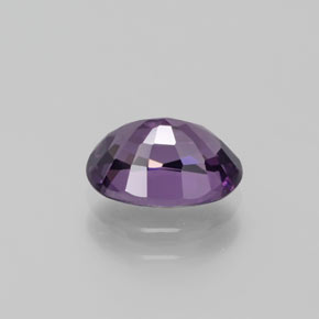 Spinel Gemstone in 8.1 x 5.7 mm Size for Sale, Spinel Stone in Deep Purple Color