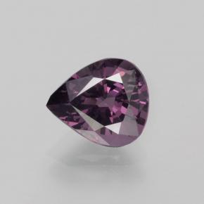ディープパープル スピネル 宝石 - 1.7ct ペアーファセット (ID: 382657)