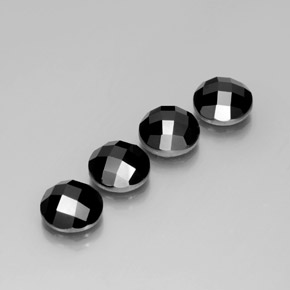 14.8ct Round Rose-Cut Black Spinel for sale thumb image of 14.8ct Round Rose-Cut Black Spinel (ID: 383966)