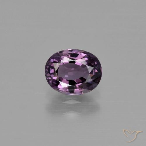 1.05ct Natural Deep Purple Spinel, Oval, VVS