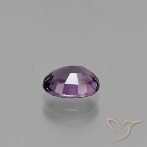 Spinel Gemstone in 6.9 x 5.4 mm Size for Sale, Spinel Stone in Deep Purple Color