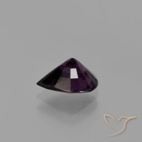 Spinel Gemstone in 7.6 x 6.1 mm Size for Sale, Spinel Stone in Raspberry Red Purple Color