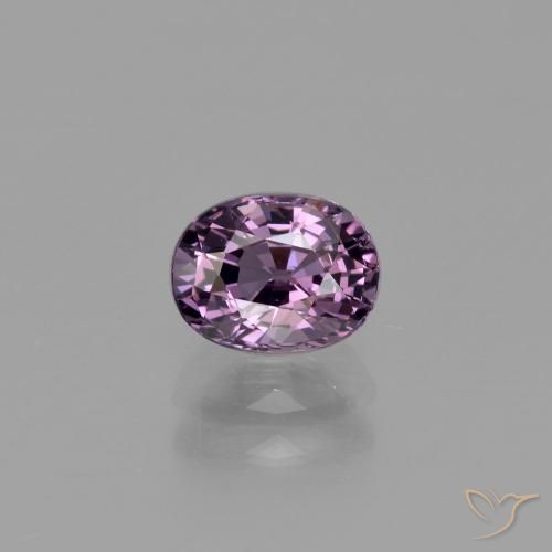 1.00ct Natural Grape Purple Spinel, Oval, VS