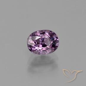 1.00 ct Purple Spinel Stone, Natural Spinel in Oval Facet Shape for Sale