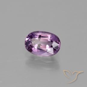 1.12 ct Purple Spinel Stone, Natural Spinel in Oval Facet Shape for Sale