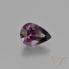1.10 ct Purple Spinel Stone, Natural Spinel in Pear Facet Shape for Sale