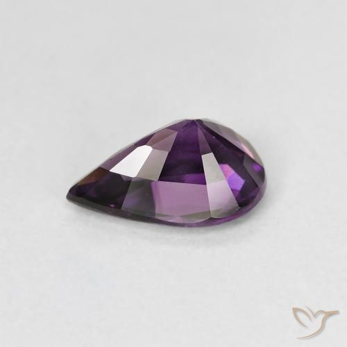 Spinel Gemstone in 8.2 x 5.5 mm Size for Sale, Spinel Stone in Grape Purple Color