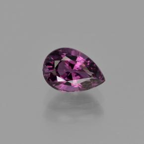 Púrpura rojo frambuesa Espinela Gema - 1.3ct Corte en forma de pera (ID: 400635)