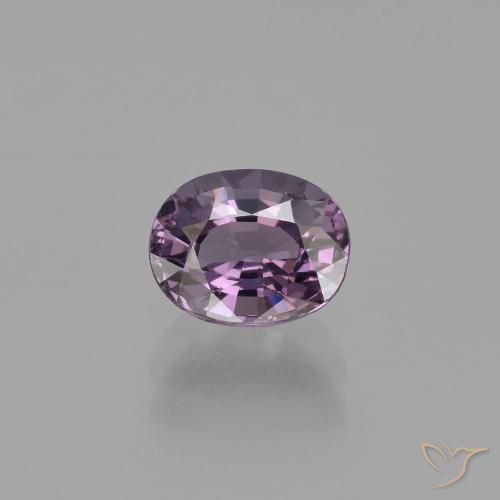 1.23ct Natural Medium Purple Spinel, Oval, VS