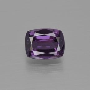 1.06 ct Purple Spinel Gemstone, Spinel Gem in Cushion-Cut Shape for Sale.