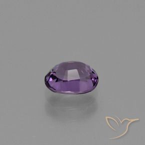 Spinel Gemstone in 6.6 x 5.4 mm Size for Sale, Spinel Stone in Pinkish Purple Color