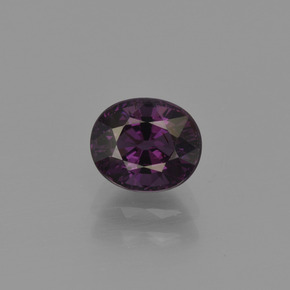 1.30 ct Purple Spinel Gemstone, Spinel Gem in Oval Facet Shape for Sale.