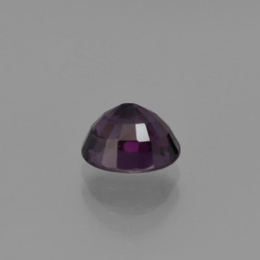 Spinel Gemstone in 6.7 x 5.7 mm Size for Sale, Spinel Stone in Dark Purple Color