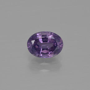 Dark Grape Violet Шпинель Камень - 1.1ct Фасетный Овал (ID: 401695)