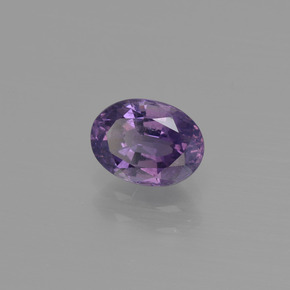 1.05 ct Violet Spinel Stone, Natural Spinel in Oval Facet Shape for Sale
