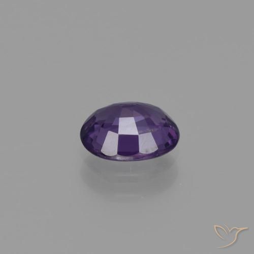 Spinel Gemstone in 6.9 x 5.7 mm Size for Sale, Spinel Stone in Grape Violet Color