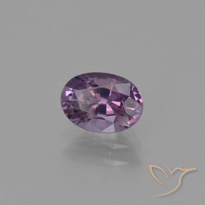 1.02 ct Purple Spinel Stone, Natural Spinel in Oval Facet Shape for Sale