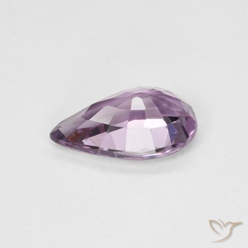 Spinel Gemstone in 8.4 x 5.1 mm Size for Sale, Spinel Stone in Grayish Violet Color