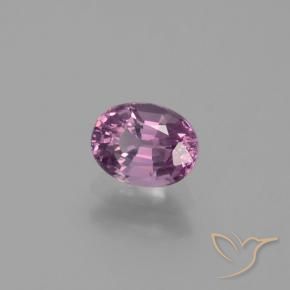 0.76 ct Purple Spinel Stone, Natural Spinel in Oval Facet Shape for Sale