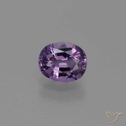 1.05ct Natural Deep Violet Spinel, Oval, VS-SI