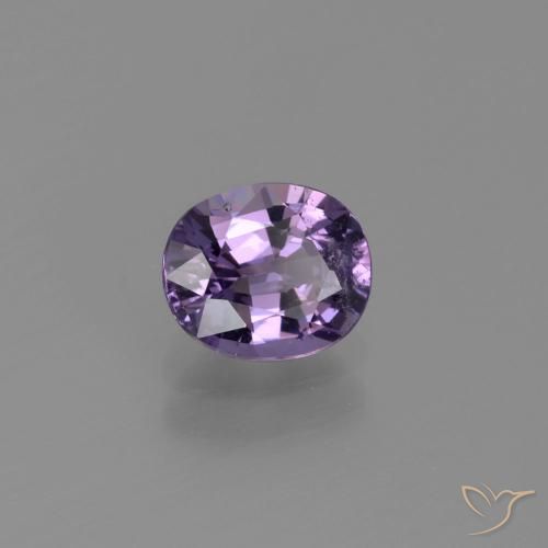 1.05 ct Violet Spinel Stone, Natural Spinel in Oval Facet Shape for Sale
