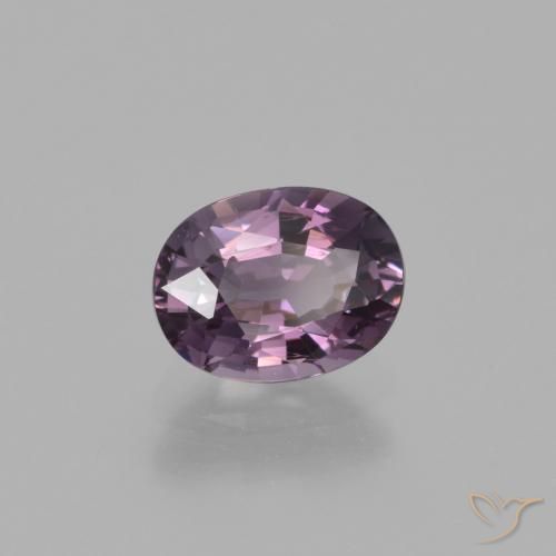 1.14 ct Violet Spinel Stone, Natural Spinel in Oval Facet Shape for Sale