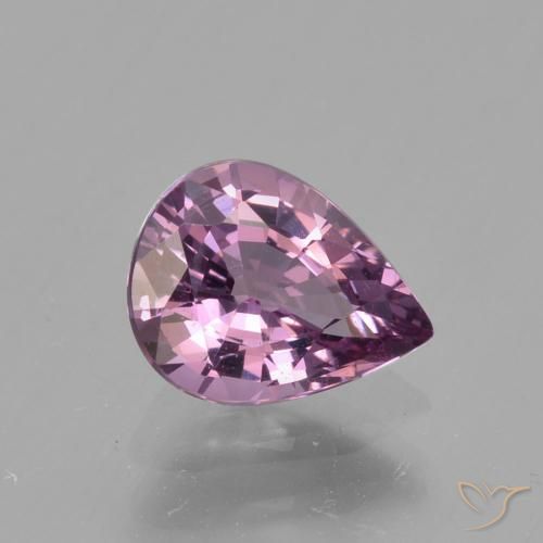 1.05ct Natural Grayish Violet Spinel, Pear Shape, VS