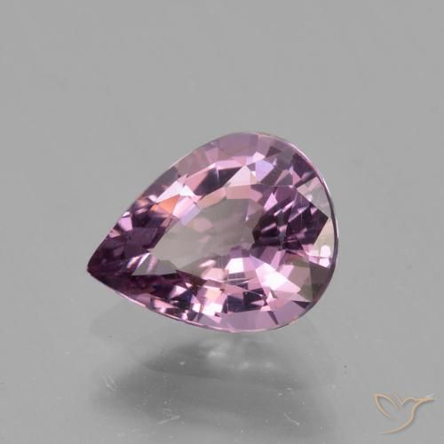 1.05 ct Violet Spinel Stone, Natural Spinel in Pear Facet Shape for Sale