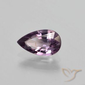 1.26 ct Violet Spinel Stone, Natural Spinel in Pear Facet Shape for Sale