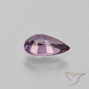 Spinel Gemstone in 9 x 5.4 mm Size for Sale, Spinel Stone in Grayish Violet Color