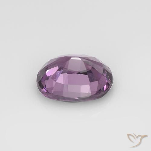 Spinel Gemstone in 6.6 x 5.6 mm Size for Sale, Spinel Stone in Deep Violet Color