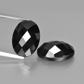 7ct Oval Rose-Cut Black Spinel Gem for sale 7ct Oval Rose-Cut Black Spinel Gem (ID: 426669)