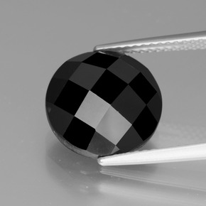 7.2ct Round Rose-Cut Black Spinel for sale thumb image of 7.2ct Round Rose-Cut Black Spinel (ID: 438864)