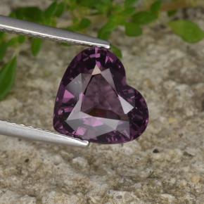 3.6ct Heart Facet Purple Spinel for sale thumb image of 3.6ct Heart Facet Purple Spinel (ID: 468450)