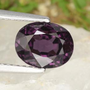 2.3ct Oval Facet Pinkish Purple Spinel Gem for sale 2.3ct Oval Facet Pinkish Purple Spinel Gem (ID: 469574)