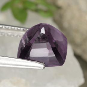 Spinel Gemstone in 6.7 x 6.4 mm Size for Sale, Spinel Stone in Deep Purple Color