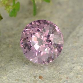 0.68 ct Purple Spinel Stone, Natural Spinel in Round Facet Shape for Sale