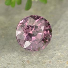 0.73 ct Purple Spinel Stone, Natural Spinel in Round Facet Shape for Sale