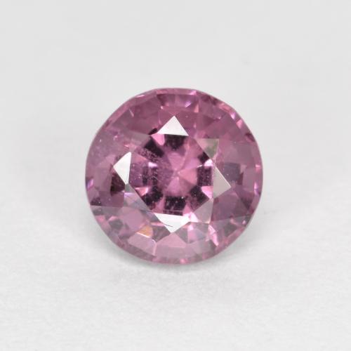 0,64 ct runder Spinell aus Tansania, Größe: 5,1mm, Reinheit: VS, Garantiert echter Edelstein, 1 Stück Spinell in Lila Farbe, Mohs-Härte von 8 Geeignet für den täglichen Gebrauch im Schmuck, Photo A