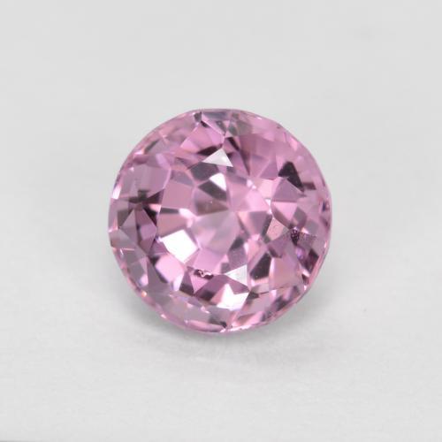 0.72 ct Purple Spinel Stone, Natural Spinel in Round Facet Shape for Sale