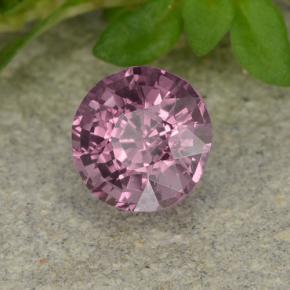 0.62 ct Purple Spinel Stone, Natural Spinel in Round Facet Shape for Sale