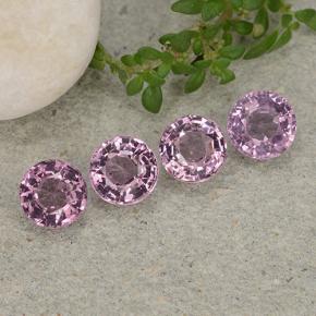 2.14 ctw Purple Spinel Stones, Natural Spinel in Round Facet Shape for Sale
