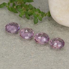 Spinel Gemstones in 5 mm (calibrated) Size for Sale, Spinel Stones in Medium-Light Purple Color