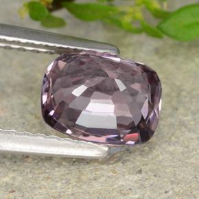 Spinel Gemstone in 7.4 x 5.8 mm Size for Sale, Spinel Stone in Deep Mauve Tone Color