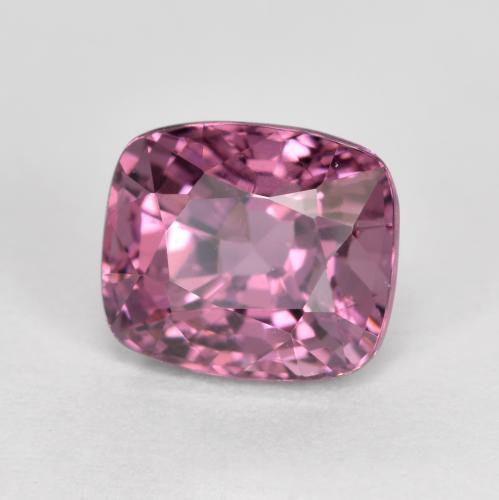 1.58 ct Purple Spinel Stone, Natural Spinel in Cushion-Cut Shape for Sale