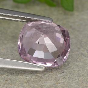 Spinel Gemstone in 7.2 x 6.8 mm Size for Sale, Spinel Stone in Light Pinkish Purple Color