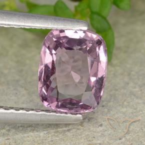 1.39 ct Purple Spinel Stone, Natural Spinel in Cushion-Cut Shape for Sale
